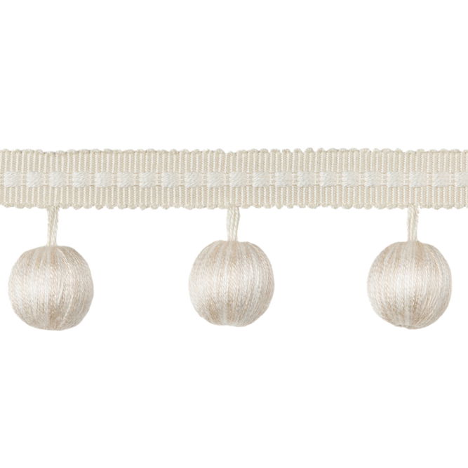 Brunschwig &amp; Fils Claude Ball Fringe Snow Tassel Fringe Trim
