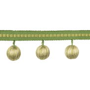 Brunschwig & Fils Claude Ball Fringe Leaf Tassel Fringe Trim