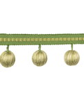 Brunschwig & Fils Claude Ball Fringe Leaf Tassel Fringe Trim