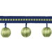 Brunschwig & Fils Claude Ball Fringe Navy Tassel Fringe Trim