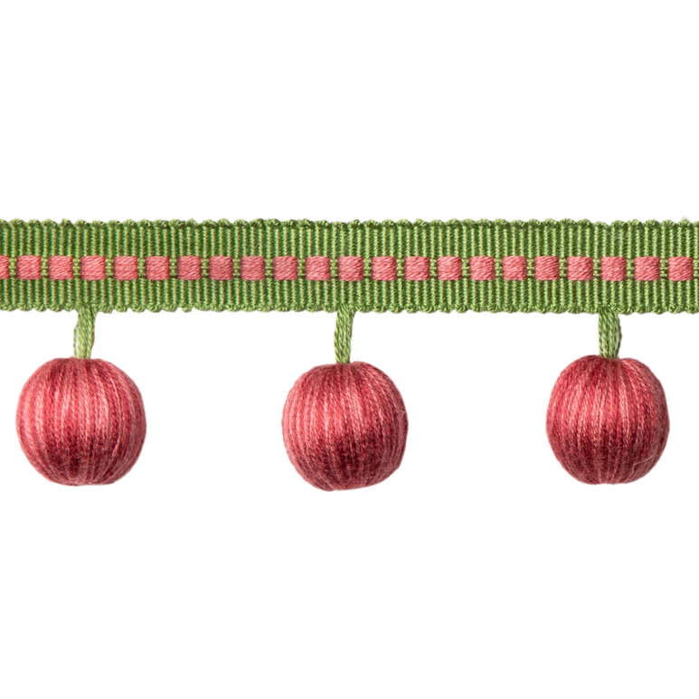 Brunschwig &amp; Fils Claude Ball Fringe Berry Tassel Fringe Trim