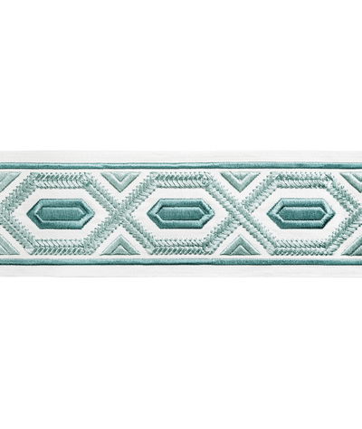 Brunschwig & Fils Avril Tape Aqua Tapes Trim