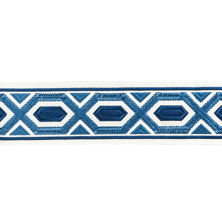 Brunschwig &amp; Fils Avril Tape Blue Tapes Trim