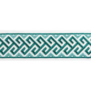 Brunschwig & Fils Audette Tape Aqua Tapes Trim