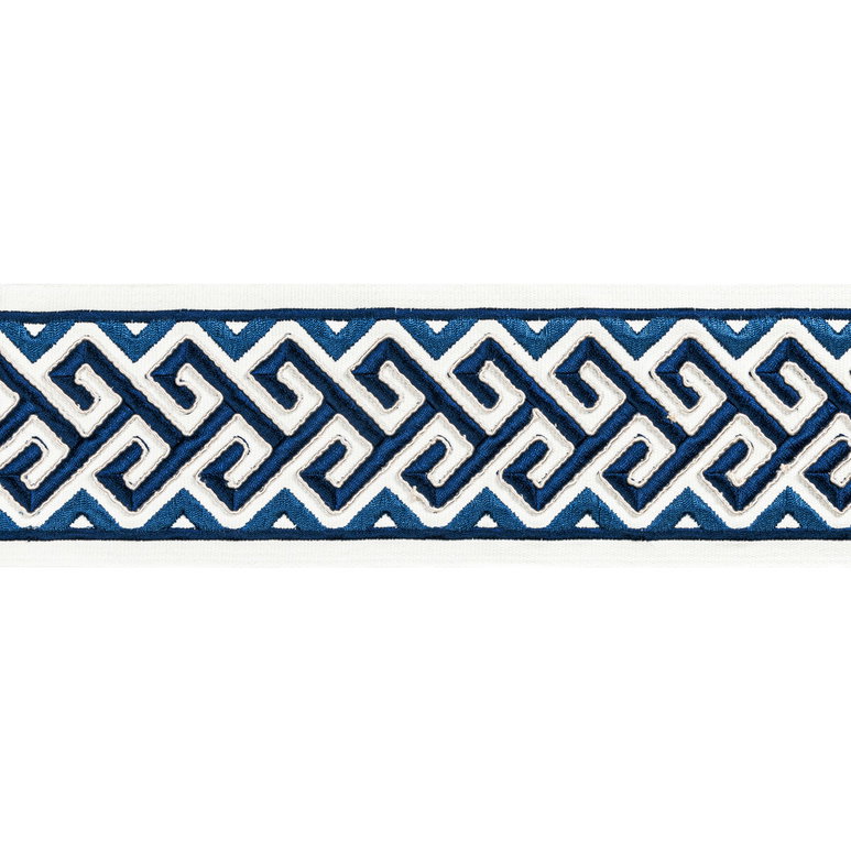 Brunschwig &amp; Fils Audette Tape Blue Tapes Trim