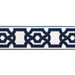 Brunschwig & Fils Cerise Tape Navy Tapes Trim