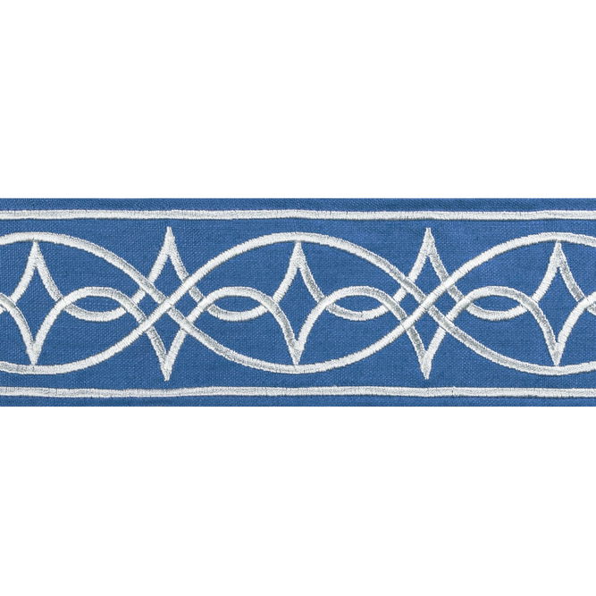 Brunschwig &amp; Fils Anaelle Tape Blue Tapes Trim