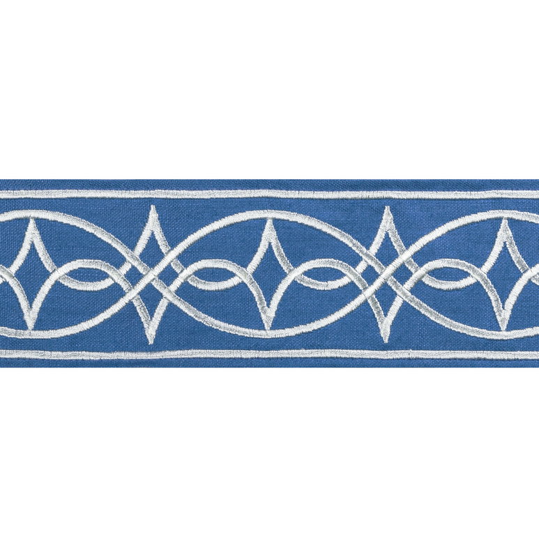 Brunschwig &amp; Fils Anaelle Tape Blue Tapes Trim