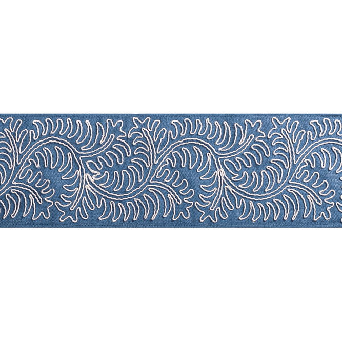 Brunschwig &amp; Fils Sirine Tape Blue Tapes Trim