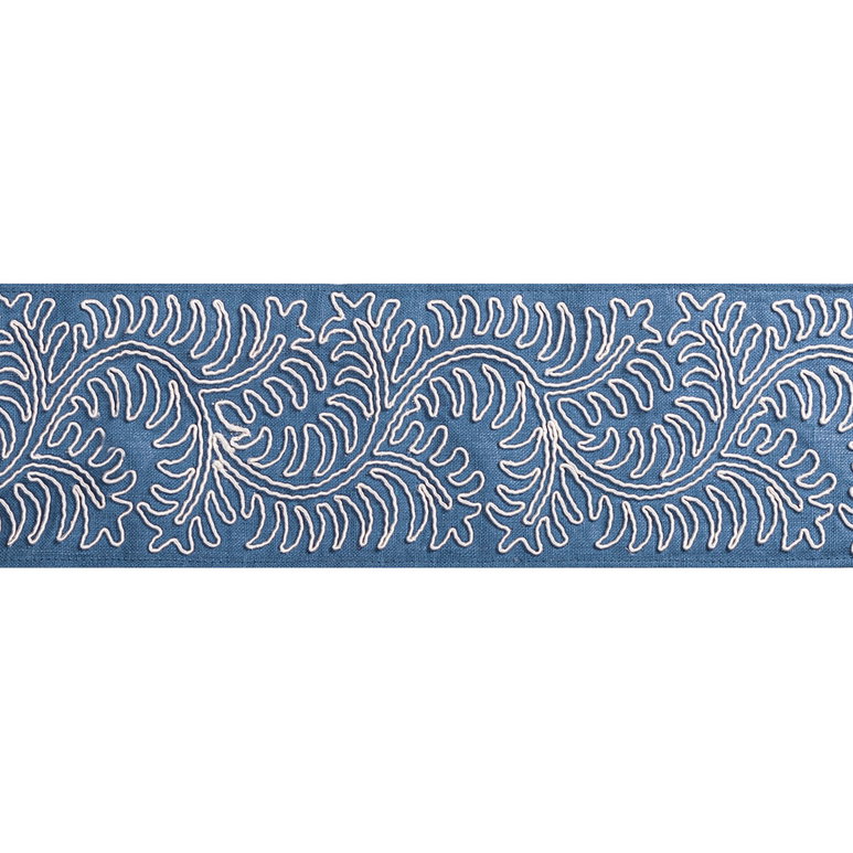 Brunschwig &amp; Fils Sirine Tape Blue Tapes Trim