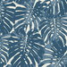 Seabrook Designs Jamaica Prussian Blue & White Wallpaper