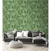 Seabrook Designs Jamaica Basil Green & White Wallpaper - Image 2