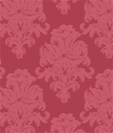 Seabrook Designs Montserrat Salmon Pink & Strawberry Wallpaper