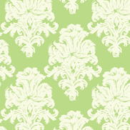 Seabrook Designs Montserrat Olive Green & Off-White Wallpaper