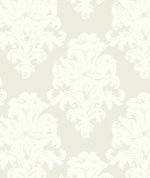 Seabrook Designs Montserrat Light Taupe & Off-White Wallpaper