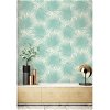 Seabrook Designs Aruba Powder Blue & White Wallpaper - Image 2