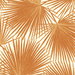 Seabrook Designs Aruba Rust Orange & White Wallpaper