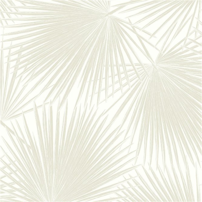 Seabrook Designs Aruba Linen &amp; White Wallpaper