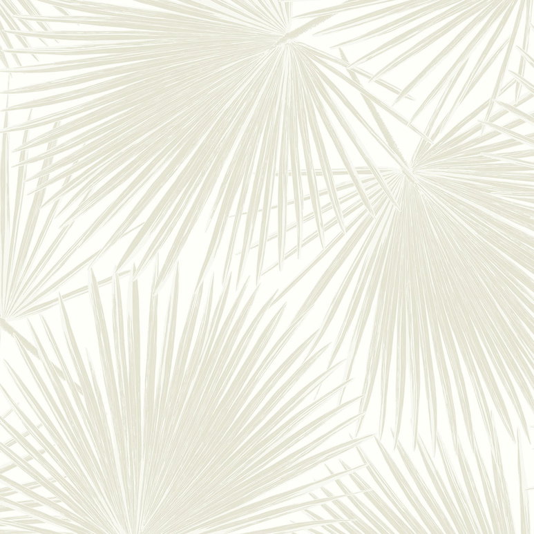 Seabrook Designs Aruba Linen &amp; White Wallpaper