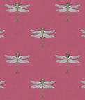 Seabrook Designs Catalina Rose Pink & Green Wallpaper