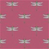 Seabrook Designs Catalina Rose Pink & Green Wallpaper - Image 1