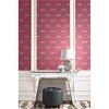 Seabrook Designs Catalina Rose Pink & Green Wallpaper - Image 2