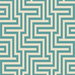 Seabrook Designs Martinique Sea Green & White Wallpaper
