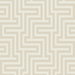 Seabrook Designs Martinique Tan & White Wallpaper