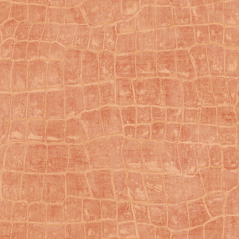Seabrook Designs Curacao Rust Orange Wallpaper