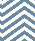 Seabrook Designs Jamaica Chevron Teal & White Wallpaper
