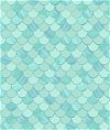 Seabrook Designs Catalina Scales Turquoise Wallpaper
