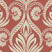 Seabrook Designs Bonaire Scarlet Red & Off-White Wallpaper