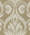 Seabrook Designs Bonaire Metallic Gold & Off-White Wallpaper
