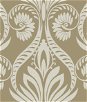 Seabrook Designs Bonaire Metallic Gold & Off-White Wallpaper