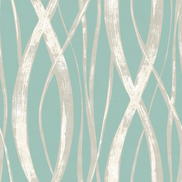 Seabrook Designs Barbados Turquoise Wallpaper