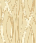Seabrook Designs Barbados Metallic Gold & Oat Wallpaper