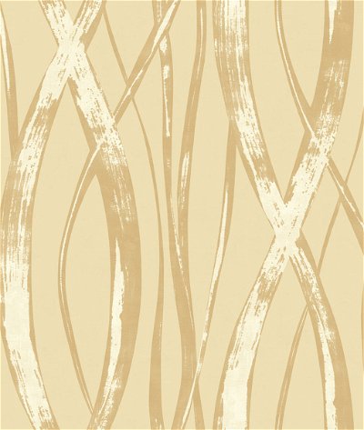 Seabrook Designs Barbados Metallic Gold & Oat Wallpaper