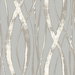 Seabrook Designs Barbados Gray & White Wallpaper