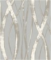 Seabrook Designs Barbados Gray & White Wallpaper