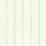 Seabrook Designs Aruba Stripe Turquoise & Off-White Wallpaper