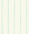 Seabrook Designs Aruba Stripe Turquoise & Off-White Wallpaper