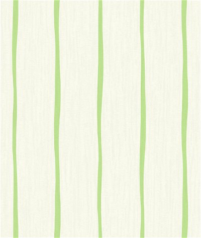 Seabrook Designs Aruba Stripe Apple Green & Off-White Wallpaper