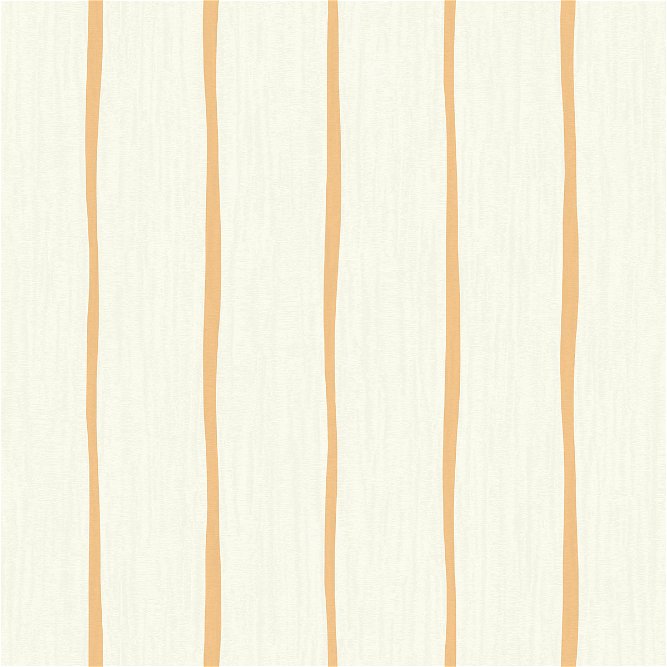 Seabrook Designs Aruba Stripe Rust Orange &amp; Off-White Wallpaper