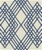Seabrook Designs Cayman Prussia Blue & Off-White Wallpaper