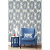 Seabrook Designs Cayman Prussia Blue & Off-White Wallpaper - Image 2