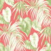 Seabrook Designs Dominica Salmon & Green Wallpaper