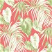 Seabrook Designs Dominica Salmon &amp; Green Wallpaper thumbnail image 1 of 2