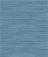 Seabrook Designs Jamaica Grass Prussian Blue Wallpaper