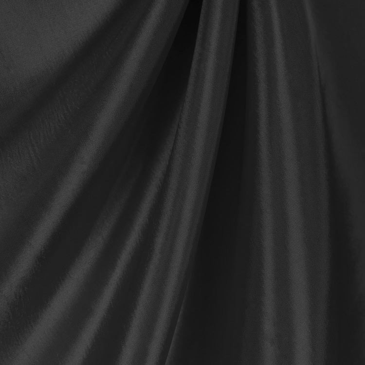 Black Taffeta Fabric