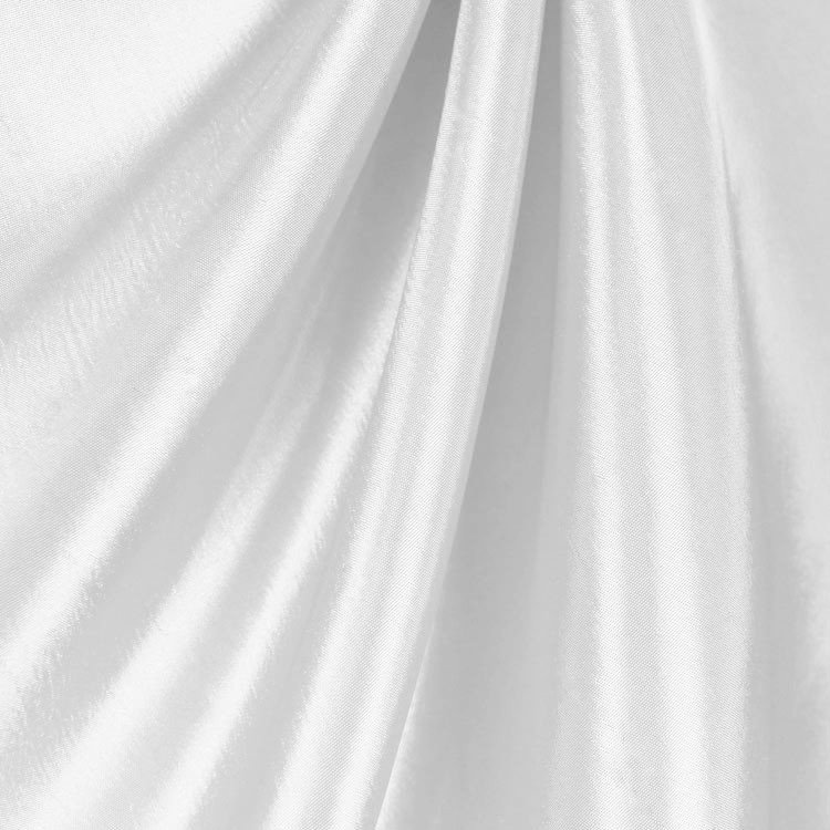 White Taffeta Fabric